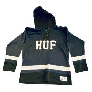 HUF Skateboarding Long Sleeve Hockey Hooded Jersey